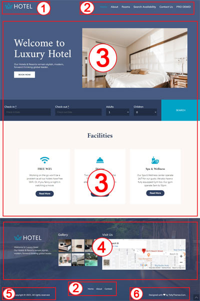 Free Hotel WordPress Theme – Hotel Documentation