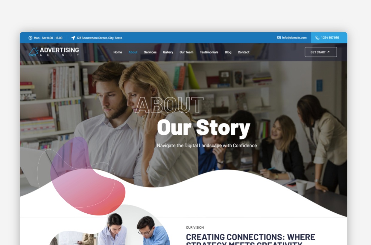 Advertising Agency WP Theme