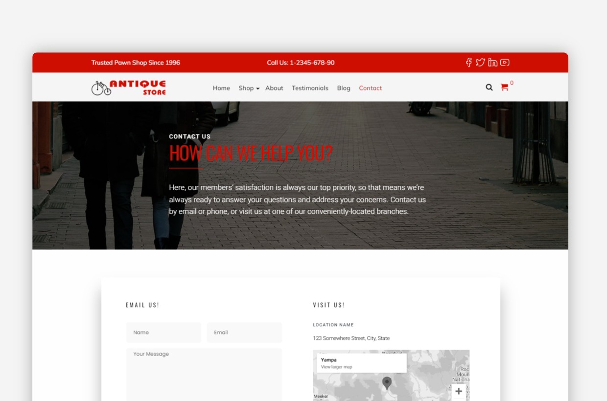 Antique Collection WP Theme