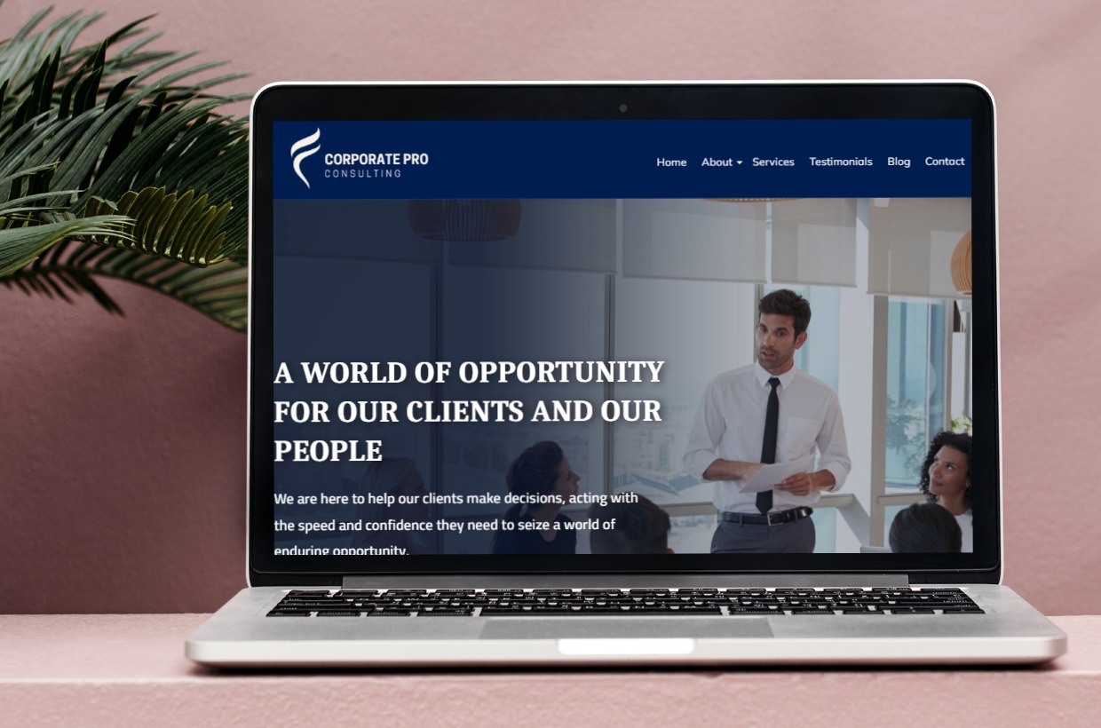 Corporate WordPress Theme