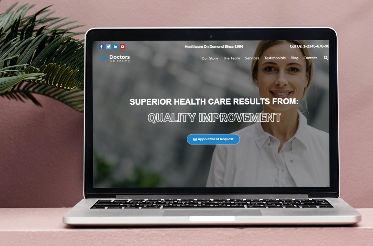 Dispensary WordPress Template