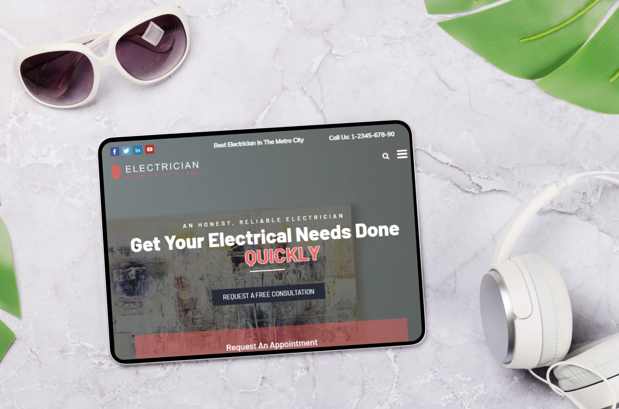 Electrician WordPress Theme