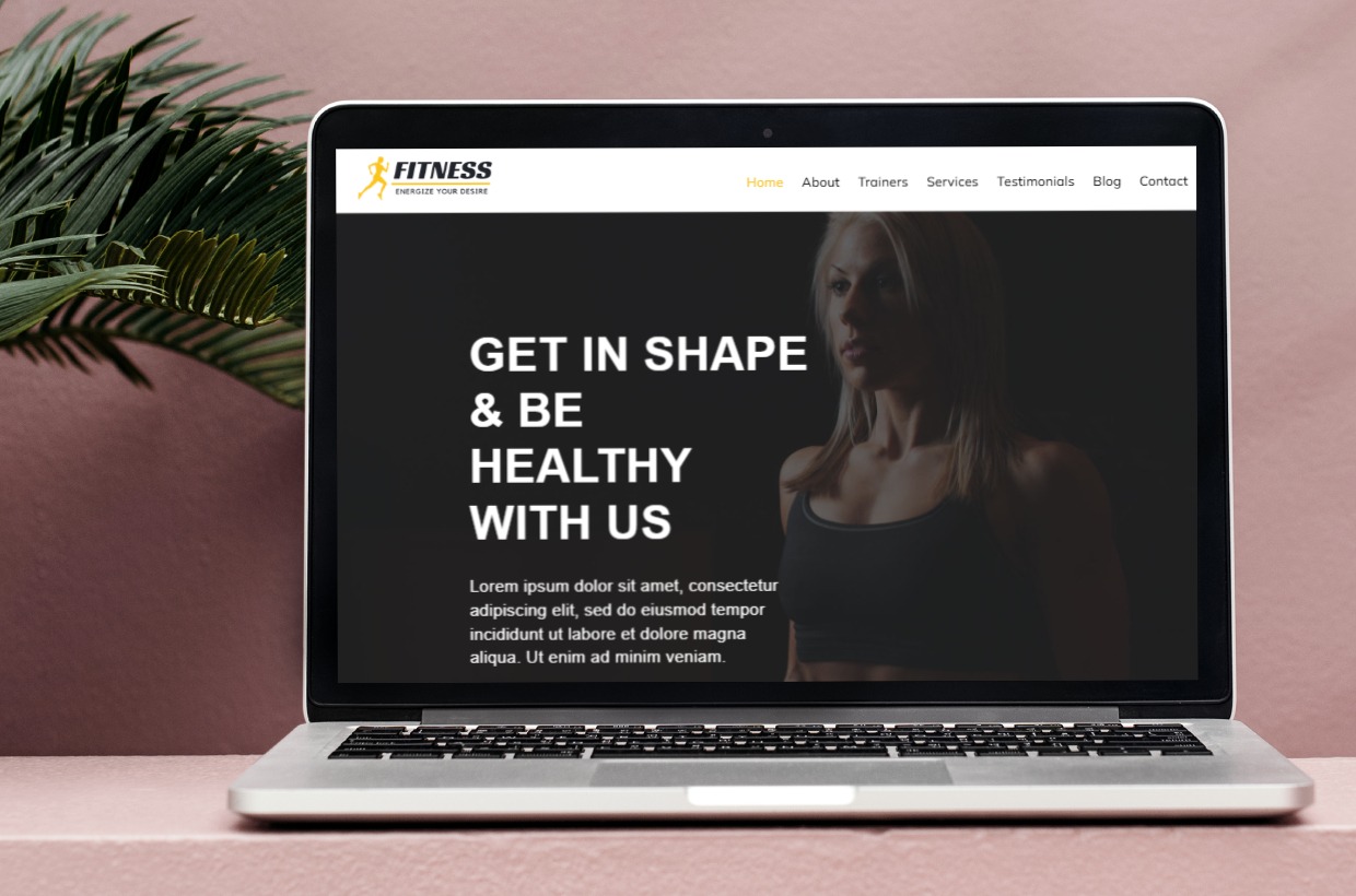 Fitness WordPress Template