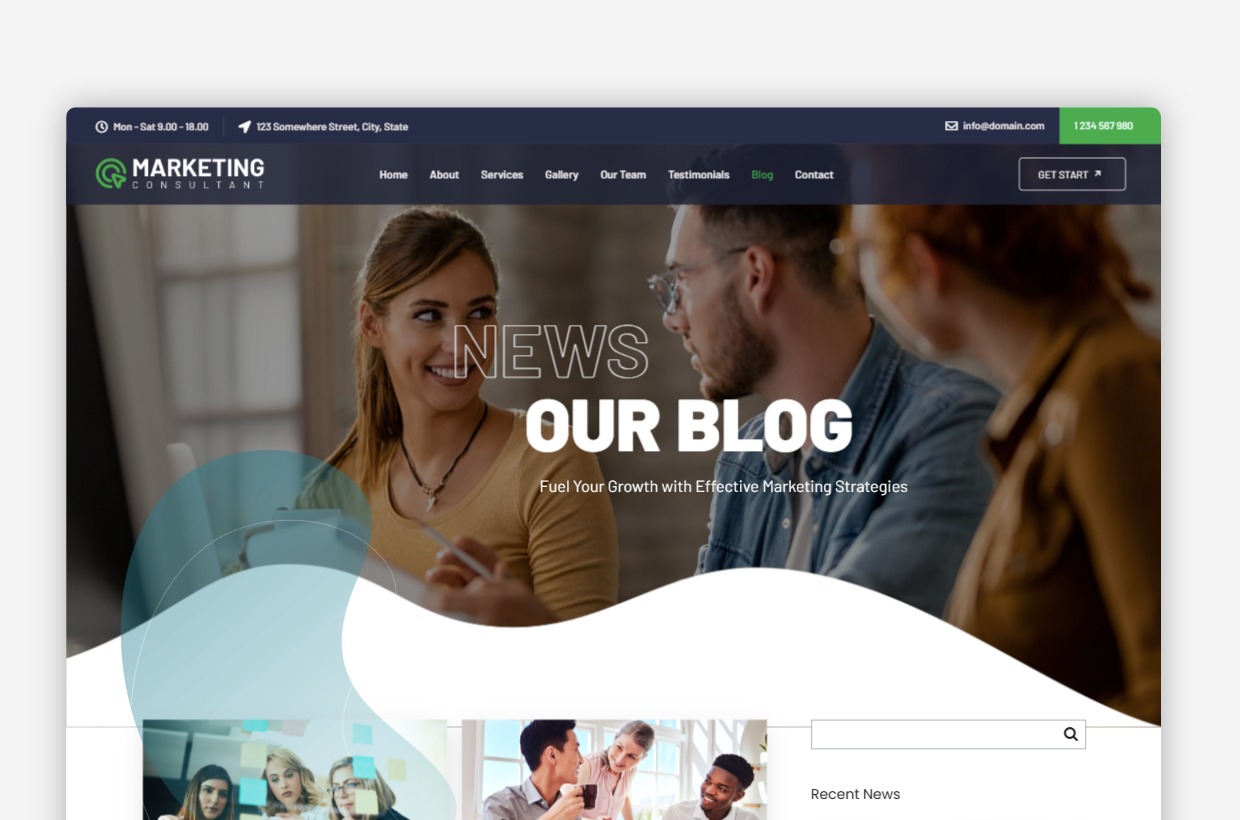 Consultant WordPress Theme