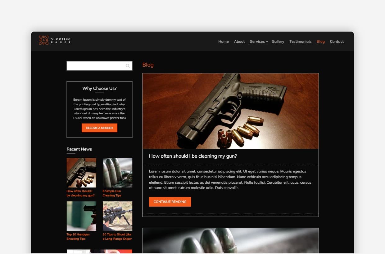 Weapon WordPress Theme