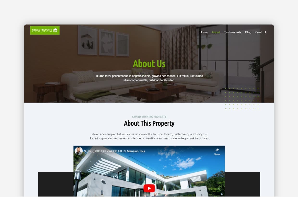 Apartment WP Theme