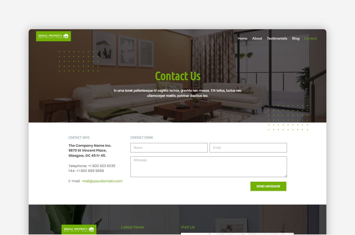 Property WordPress Theme