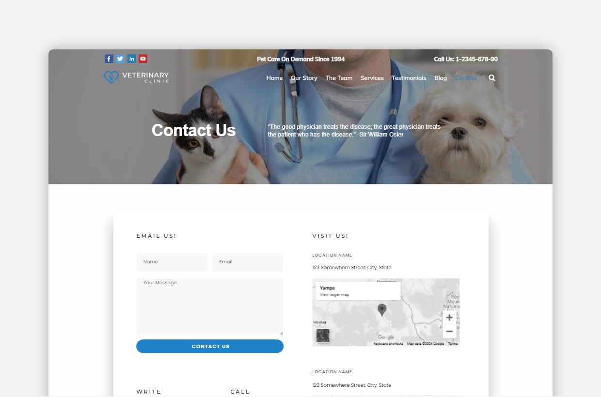 Pets Care WP Theme